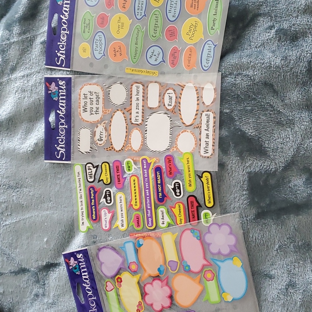 5/$25 Stickers Photo Captions Scrapbooking Crafts